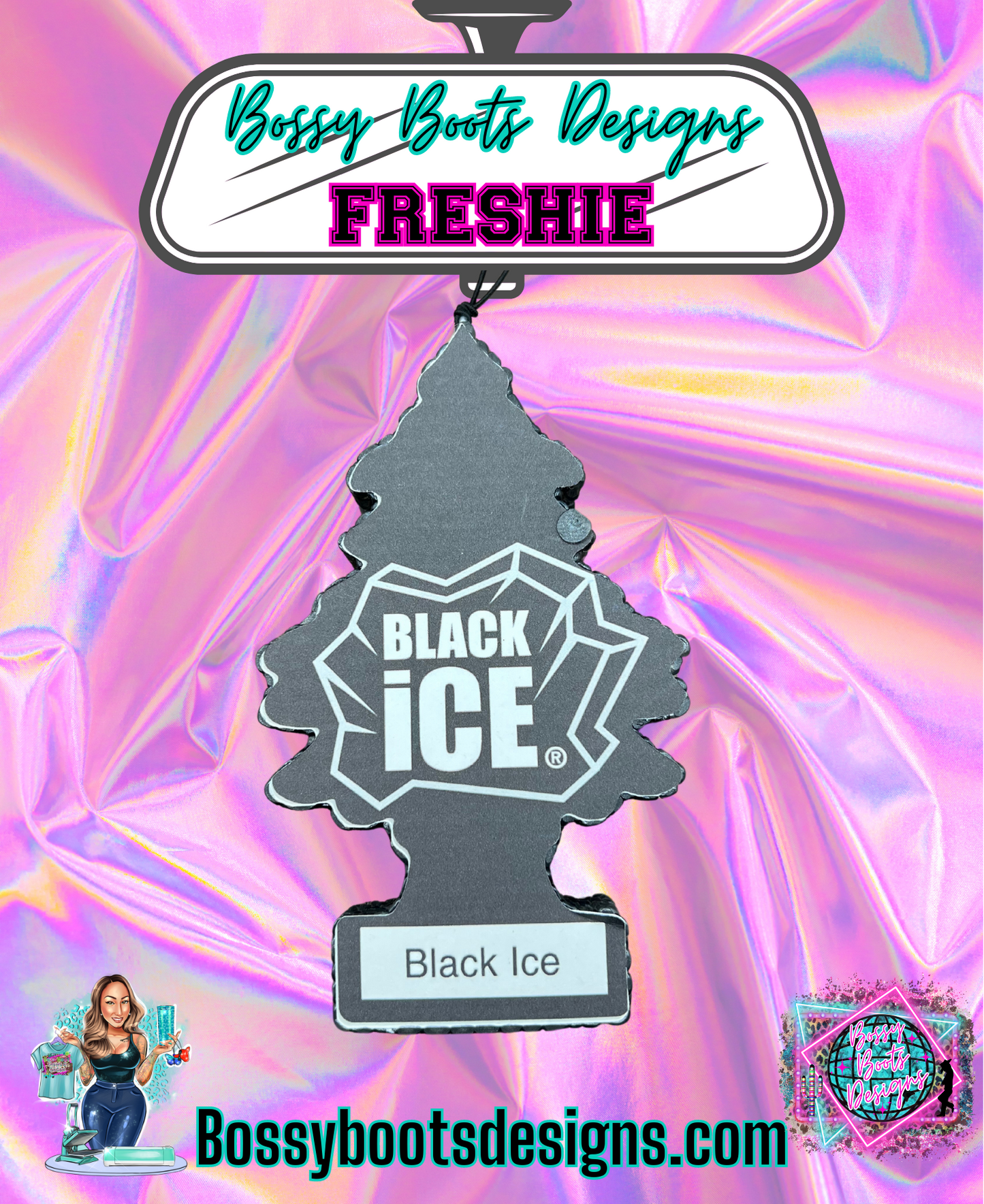 Cardstock Little Trees Freshener