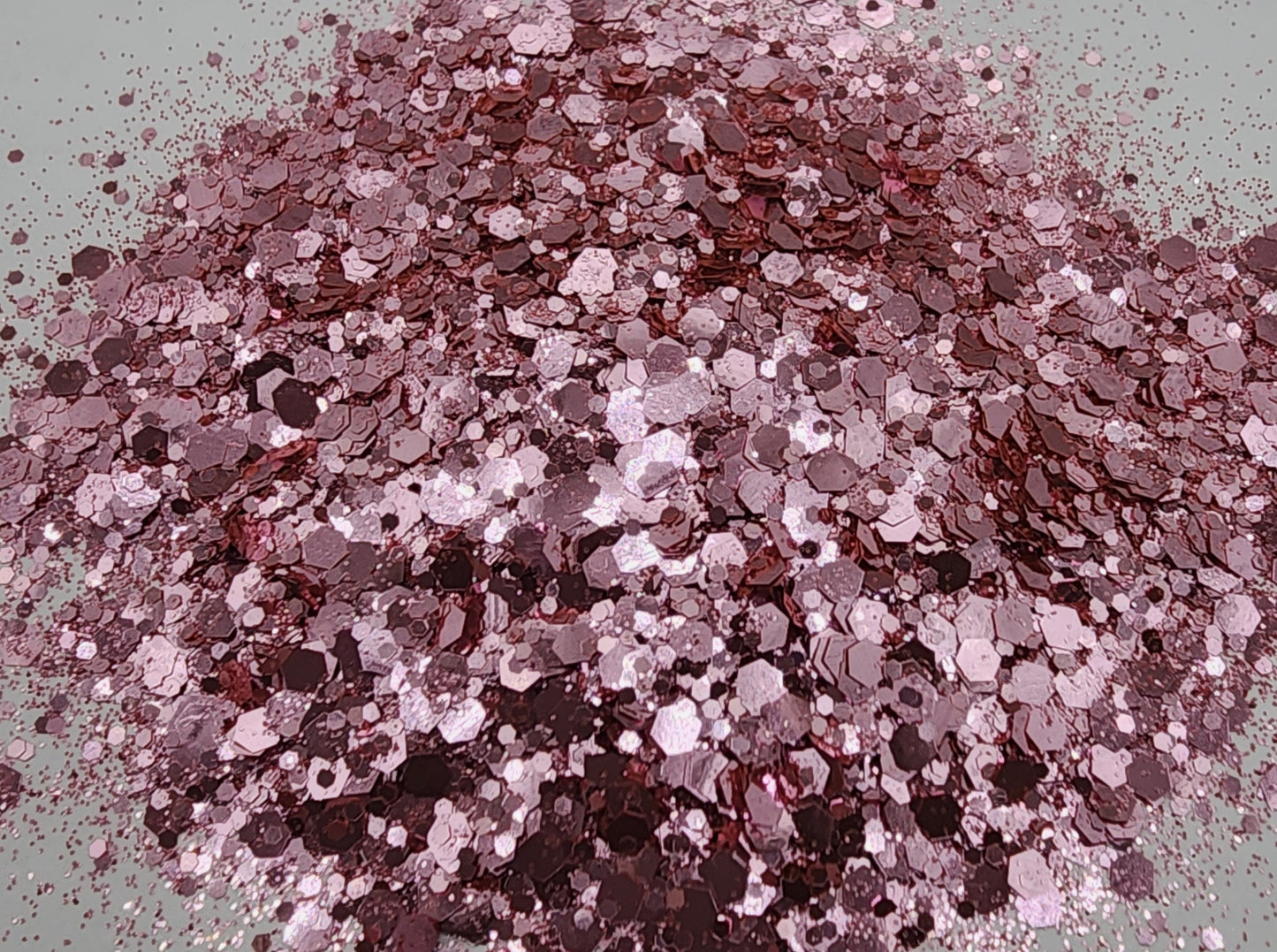 Light Pink Metallic Mix Glitter