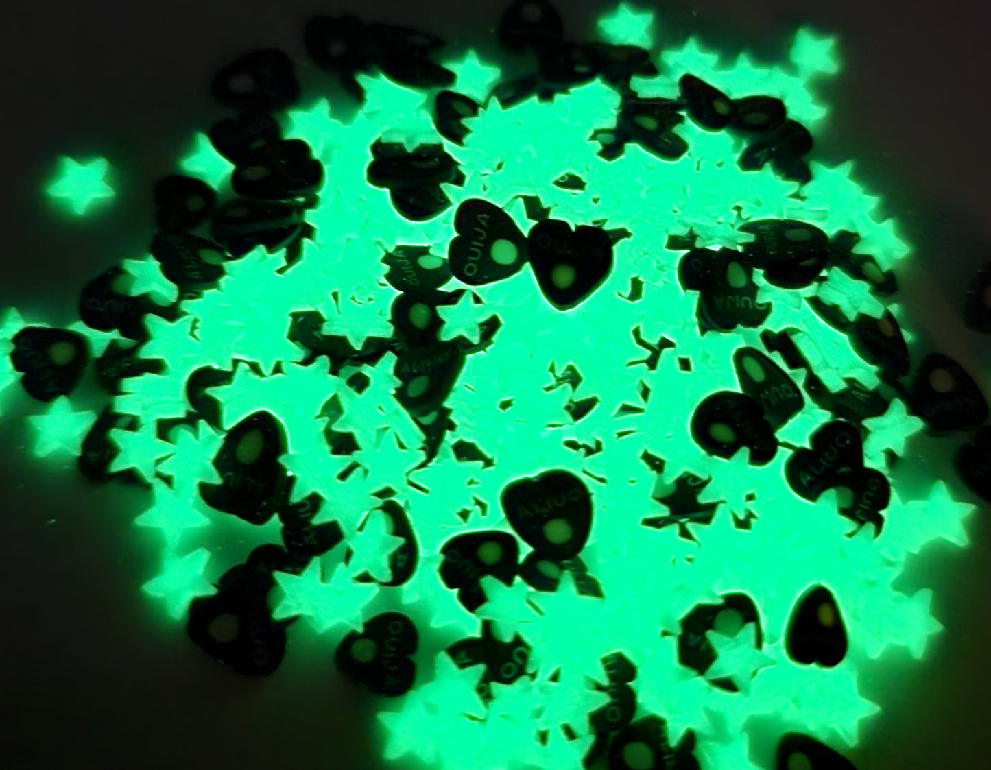 Spirit Board Glow Polymer Clay