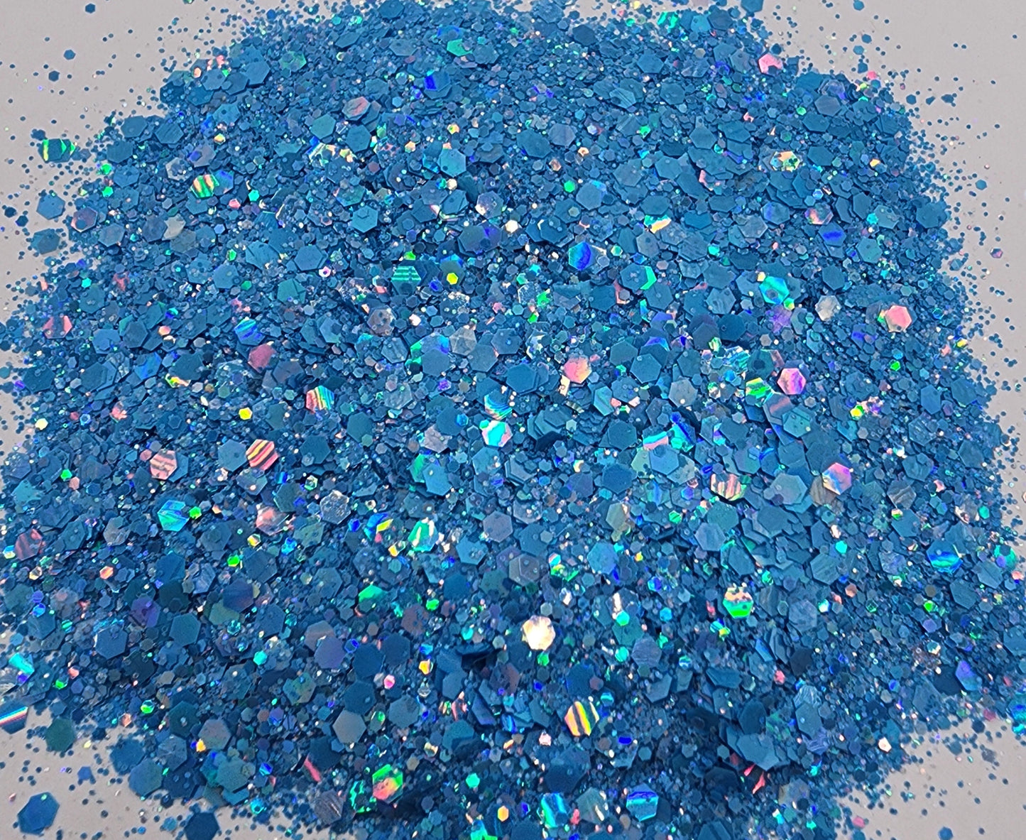 Grumpy Bear Holographic Chunky Mix Glitter