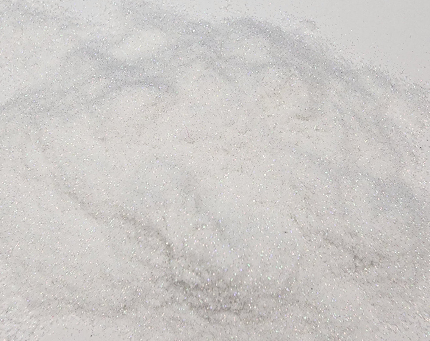White Iridescent Glitter Dust