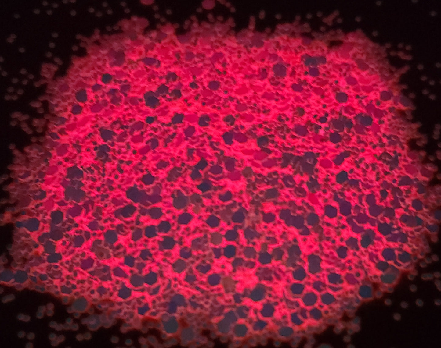 Lava Glow in the Dark Glitter