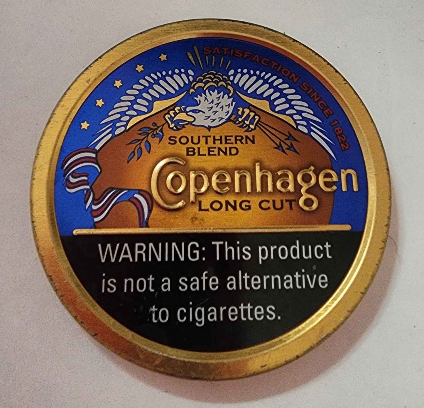 Copenhagen Southern Blend Long Cut Patriotic Lid