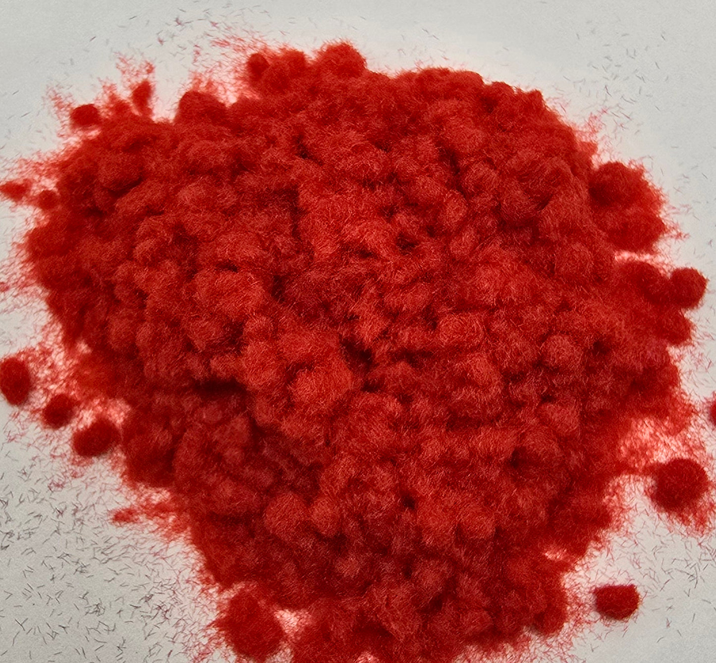Bright Red Premium Rayon Flocking Powder