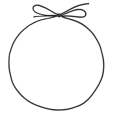 Black Precut Elastic