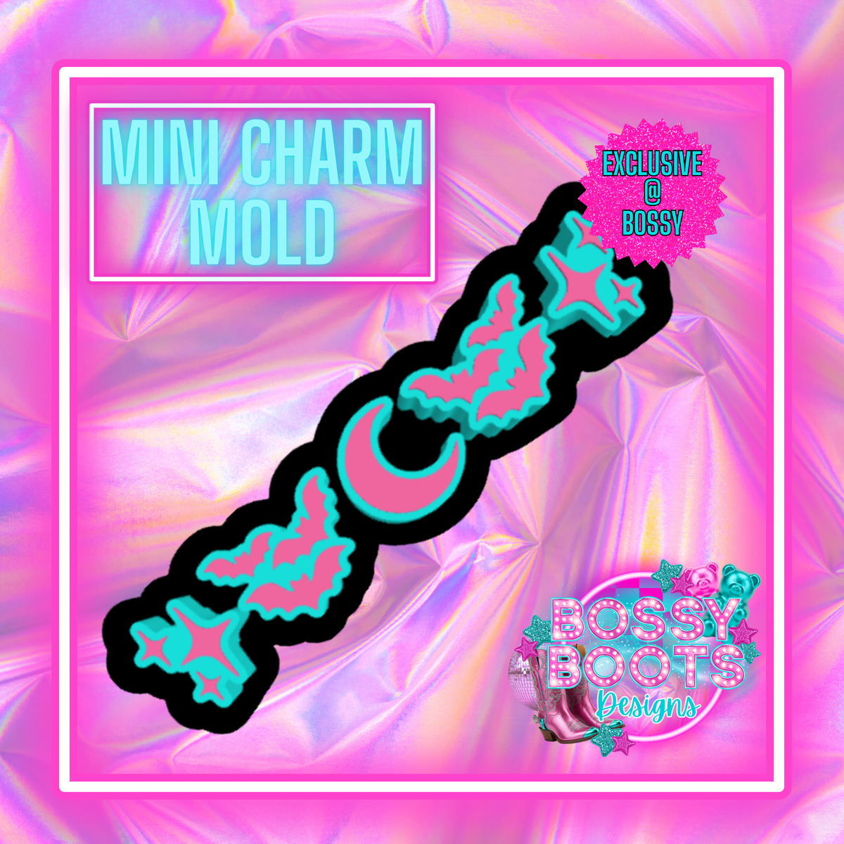 Midnight Mini Charm Mold