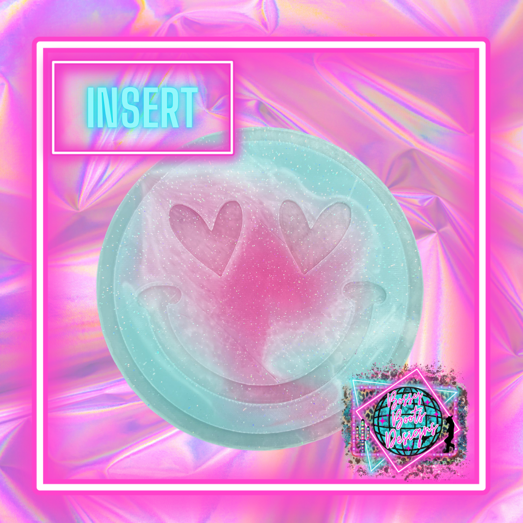 Heart Eye Smiley Insert