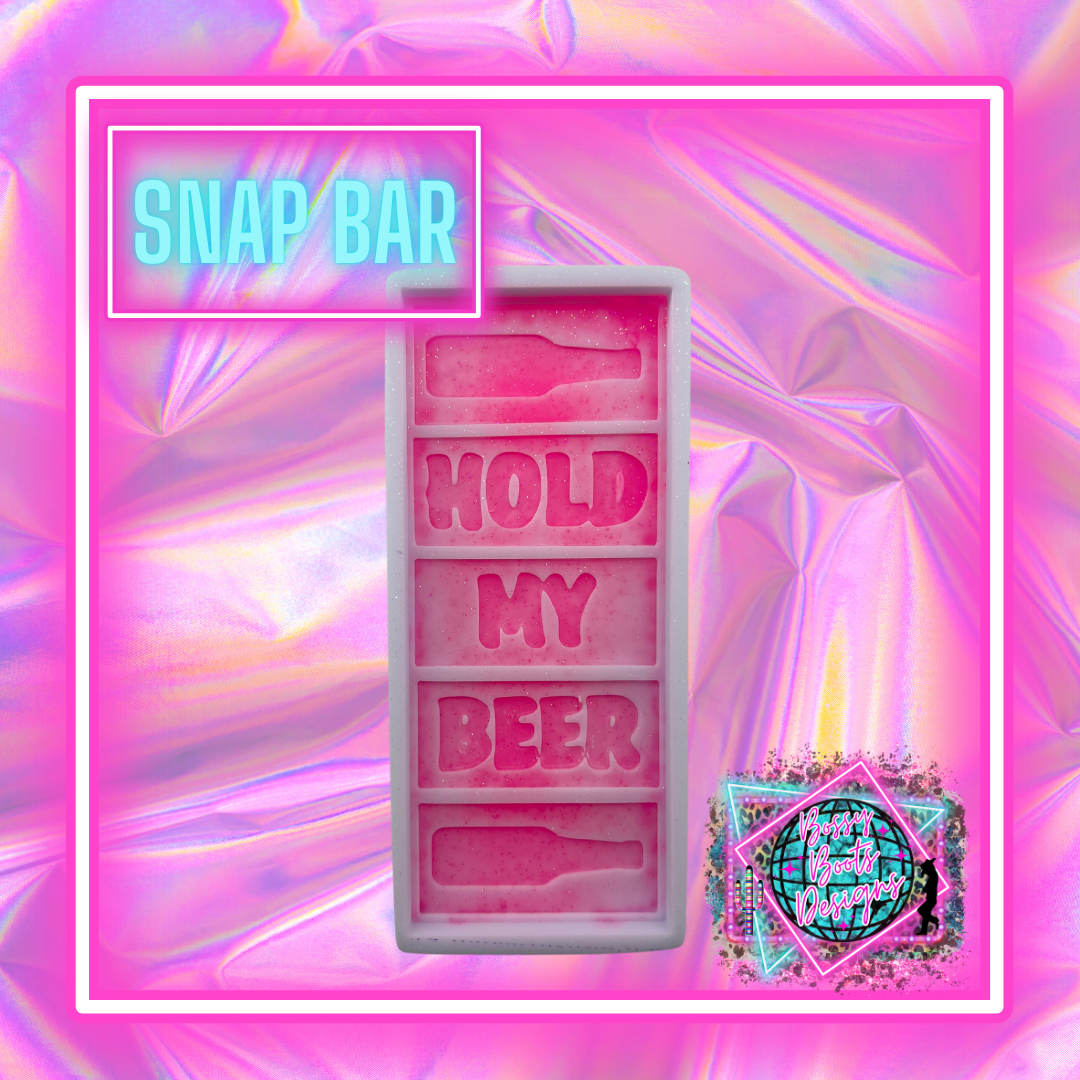 Hold My Beer Snap Bar Mold (Exclusive)