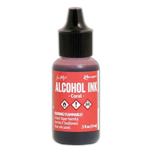 Tim Holtz Alcohol Ink .5oz - Coral