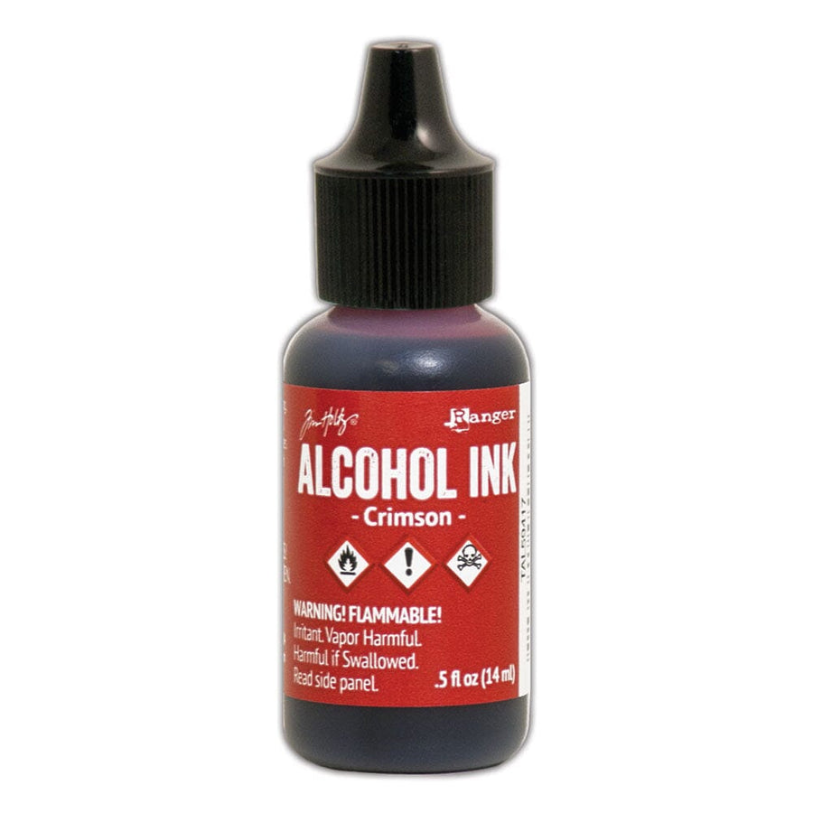 Tim Holtz Alcohol Ink .5oz - Crimson