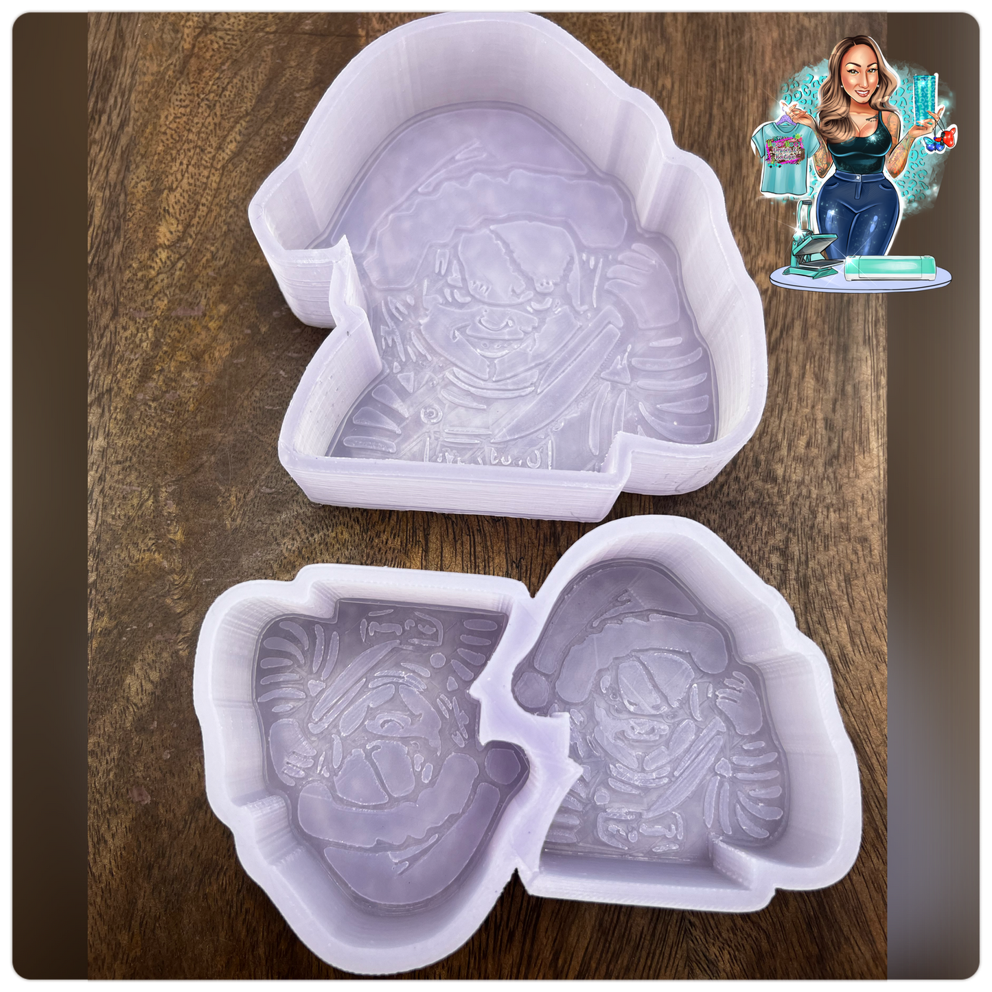 Christmas Chuckie Vent Clips