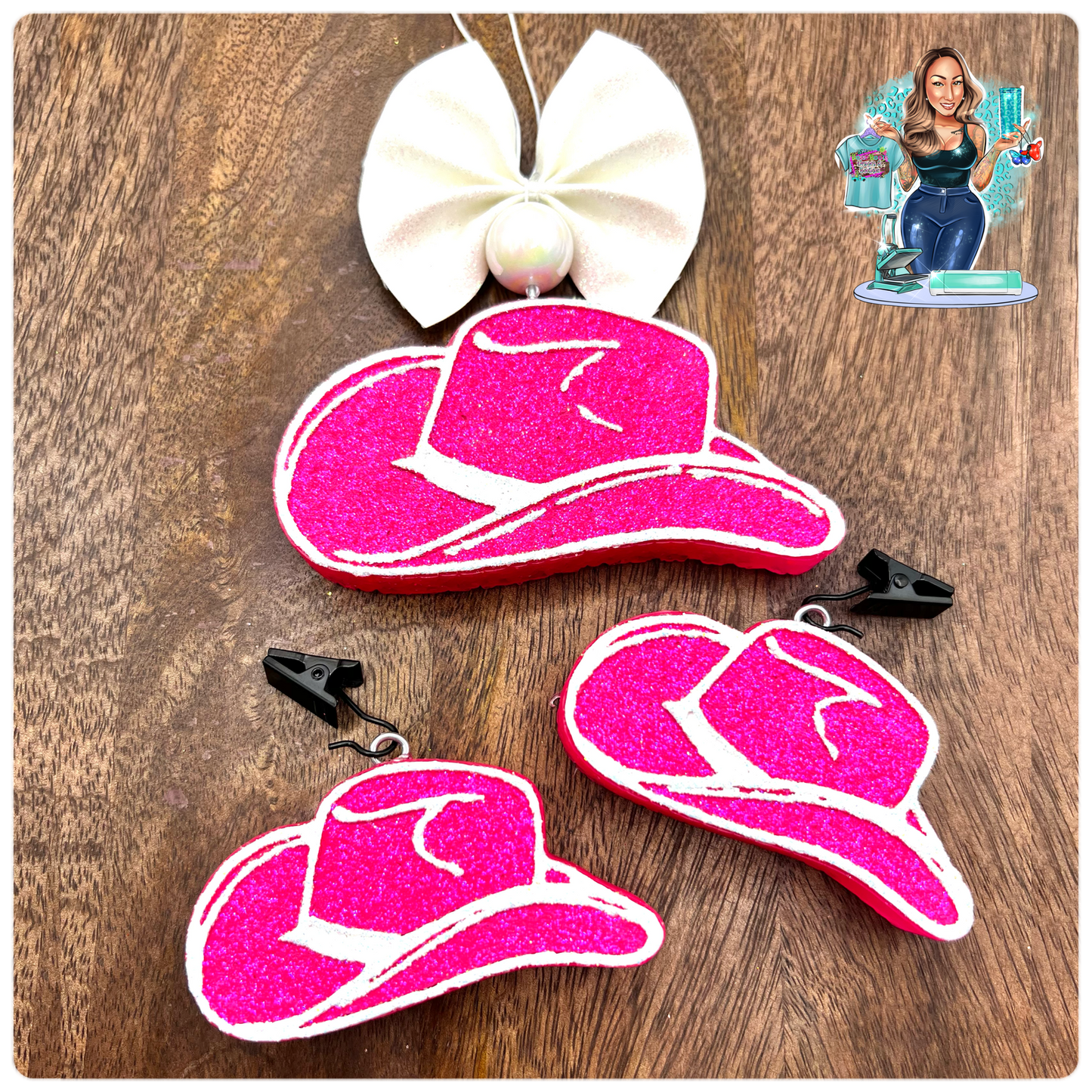 Cowboy Hat Vent Clips