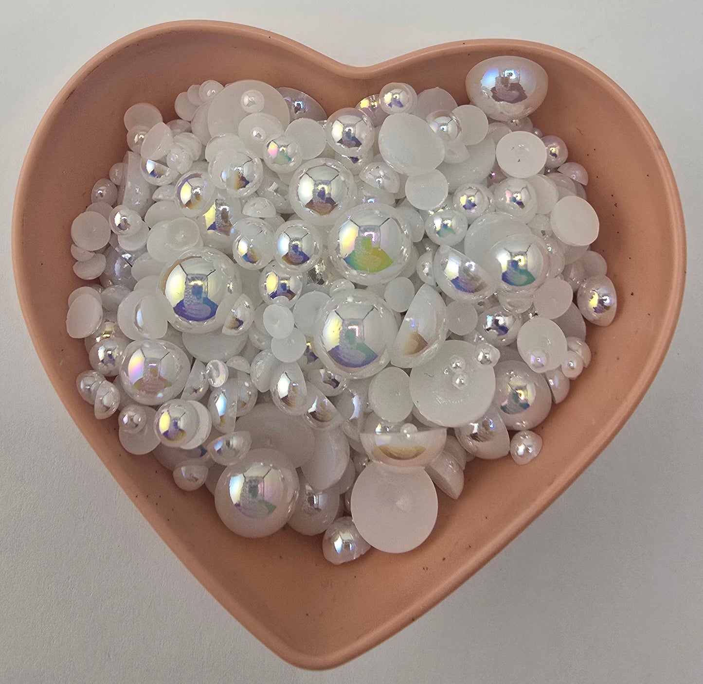 White AB Half Pearl Mix