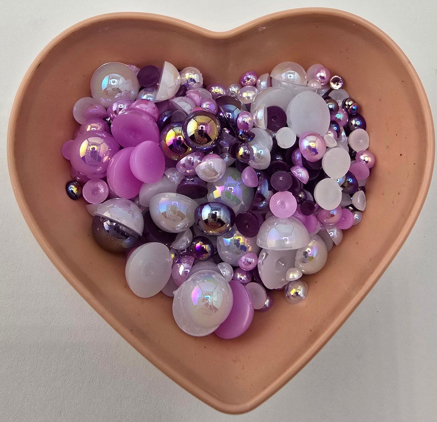 Lavender Luxe Half Pearl Mix