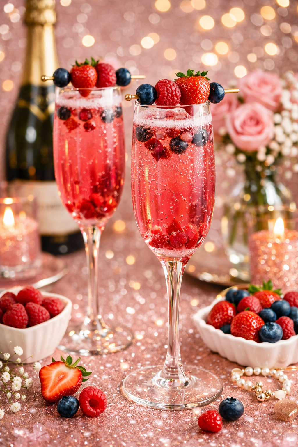 Pink Berry Mimosa Scented Aroma Beads