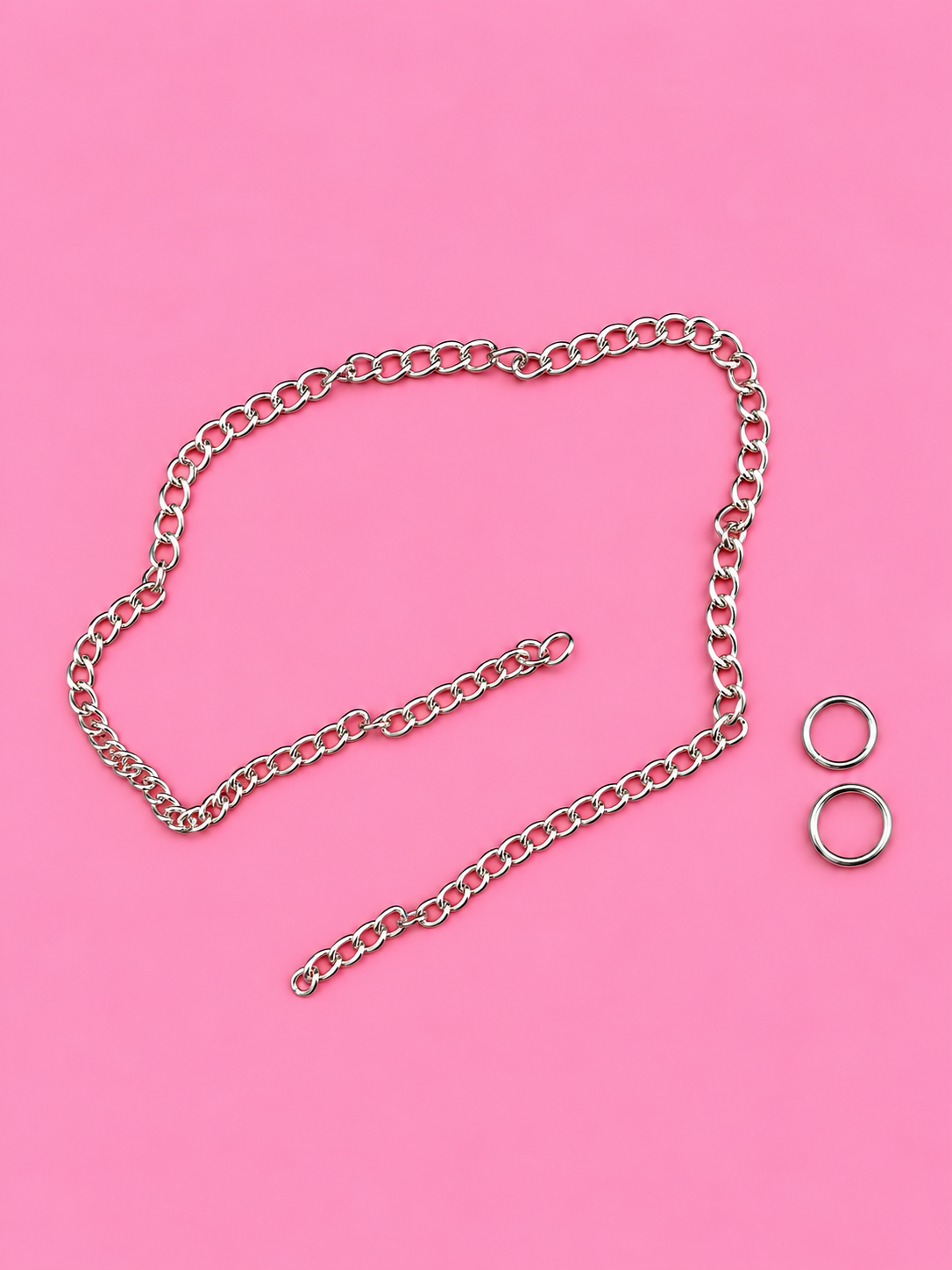 Car Charm Link Chain w/Jump Rings