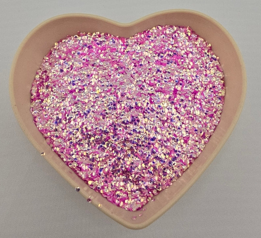 Bubblegum Ranch 3d Bubble Mini Chunky Mix Glitter