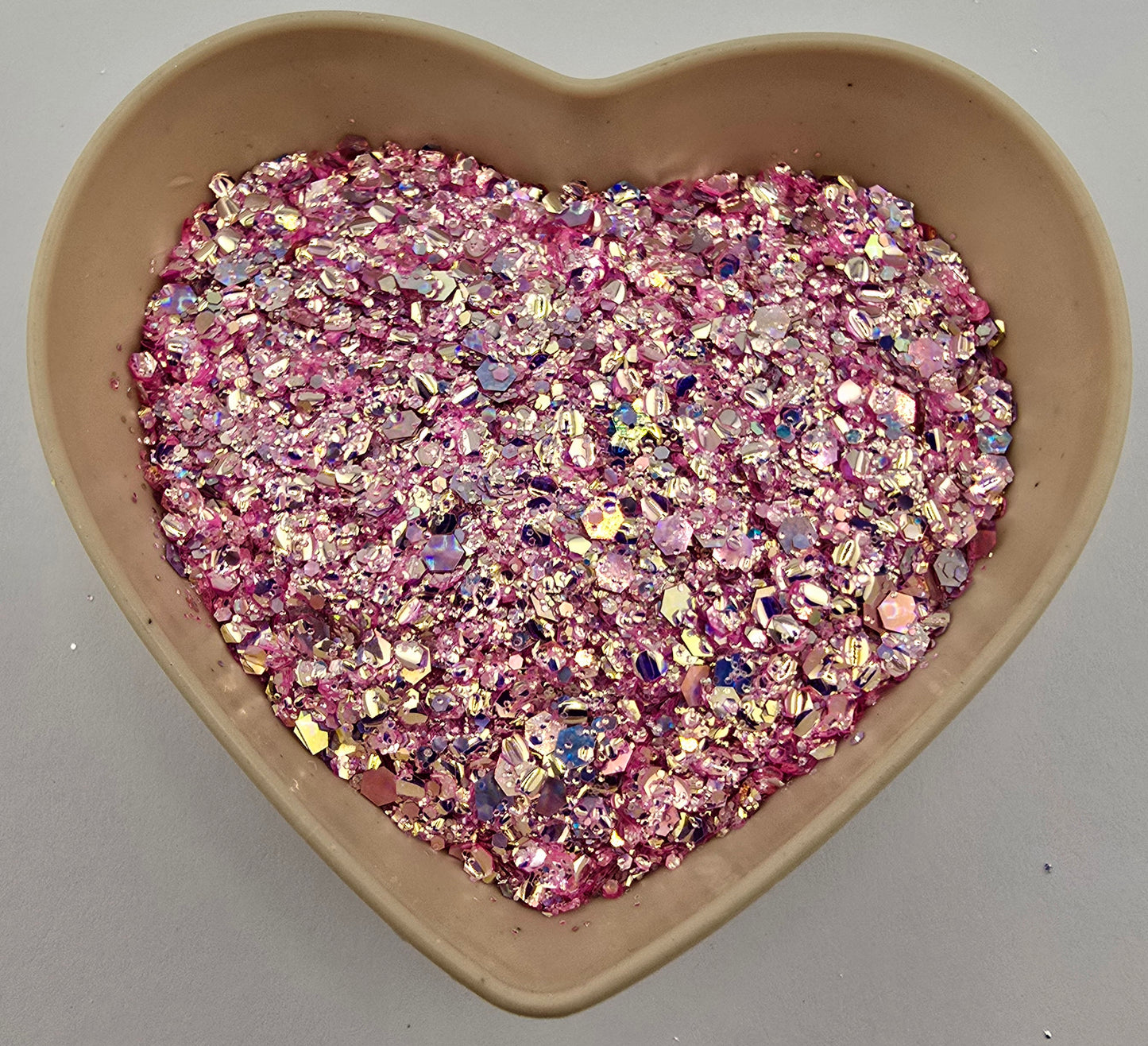 Peyton 3D Bubble Cat Eye Chunky Glitter