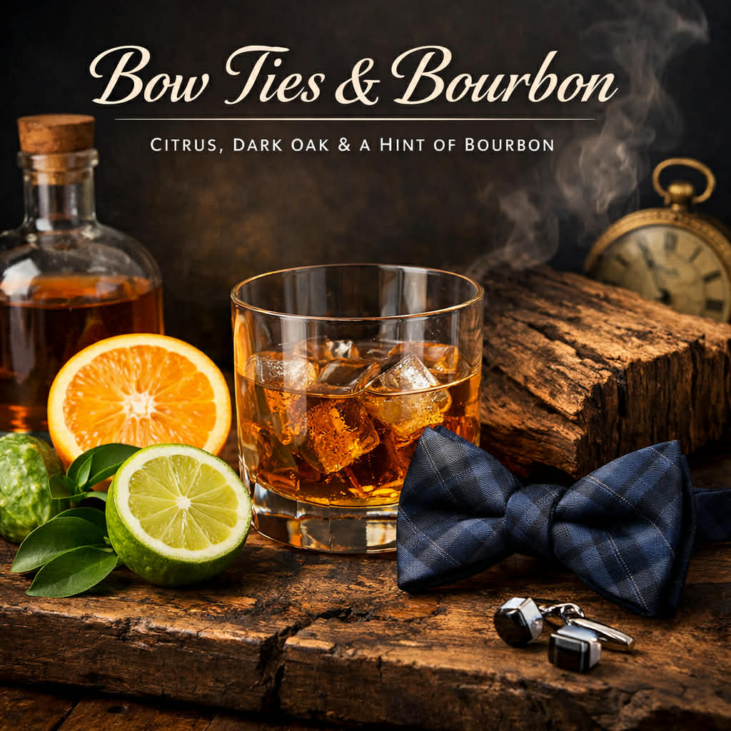 Bow Ties & Bourbon Scented Aroma Beads