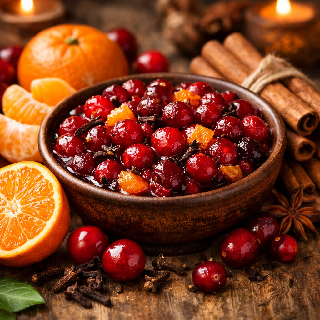 Spiced Cranberries Scented Aroma Beads