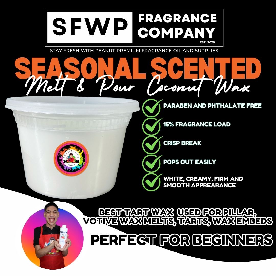 Seasonal Scented Melt & Pour Coconut Wax*