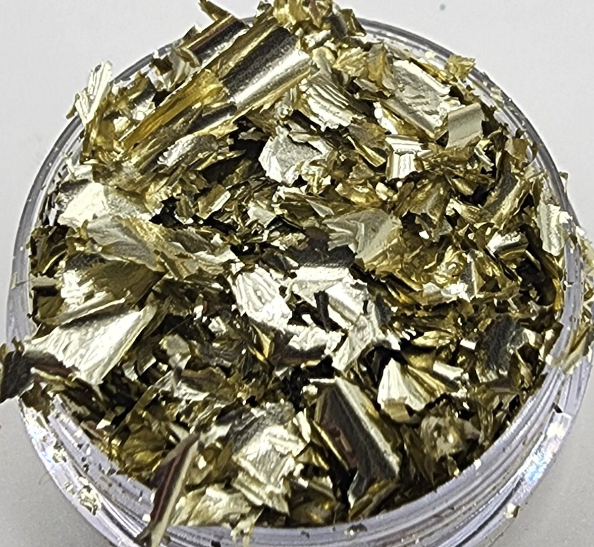 Champagne Silver Foil Flakes