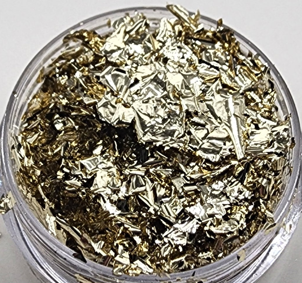Antique Silver Foil Flakes