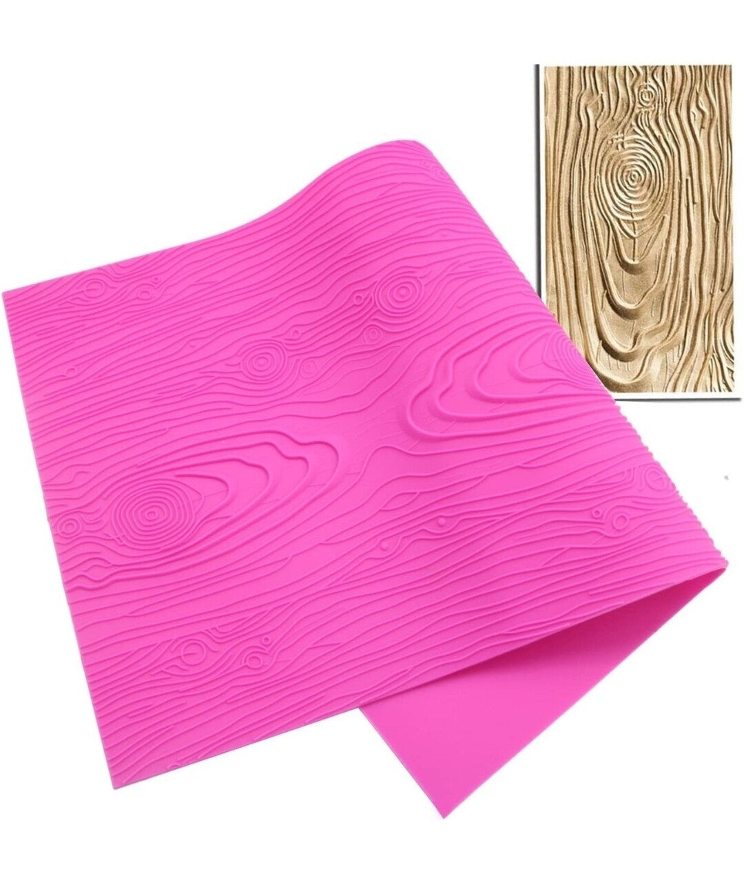 Woodgrain Silicone Impression Mat