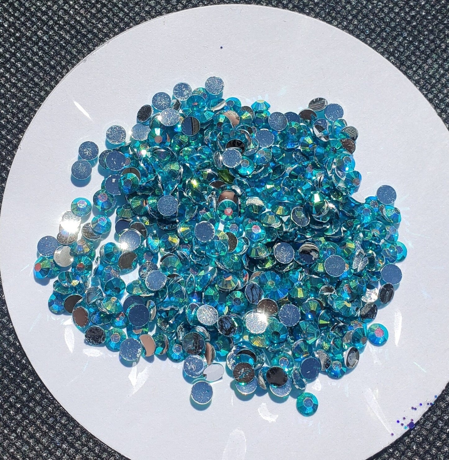 Capri Blue AB SS16 4mm Rhinestones