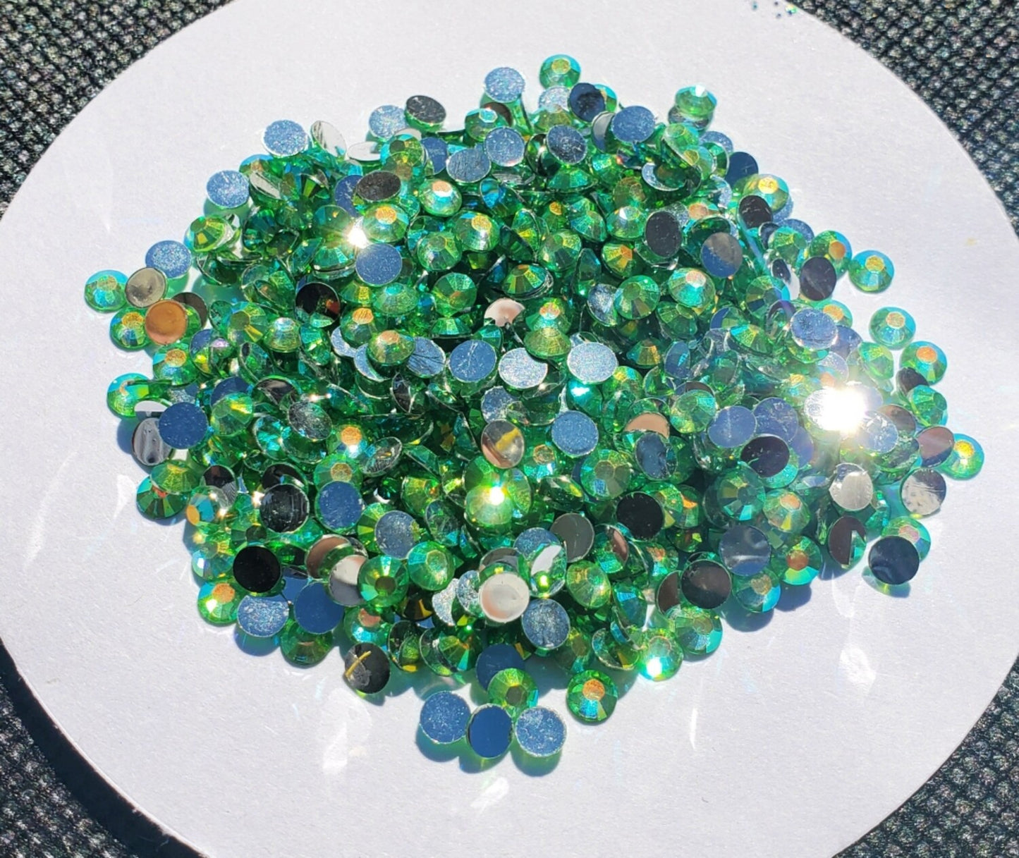 Peridot AB SS16 4mm Rhinestones