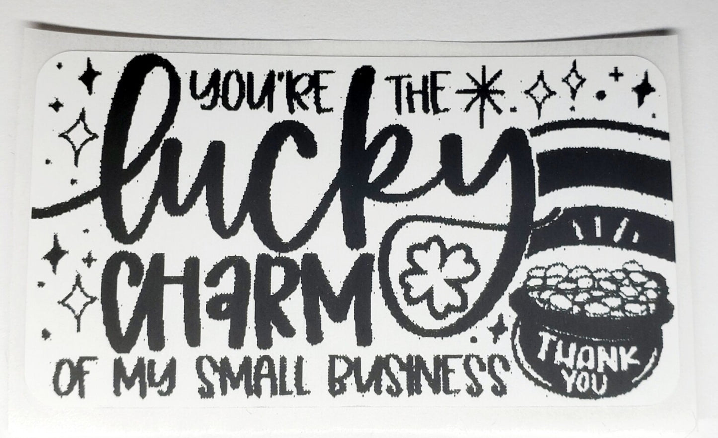 Lucky Charm Stickers