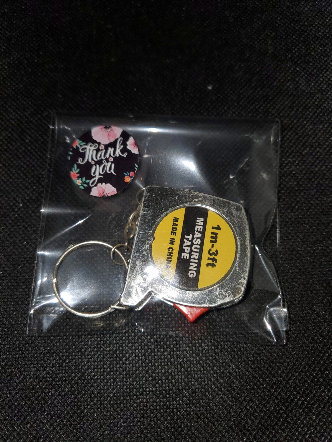 Tape Measure Keychain