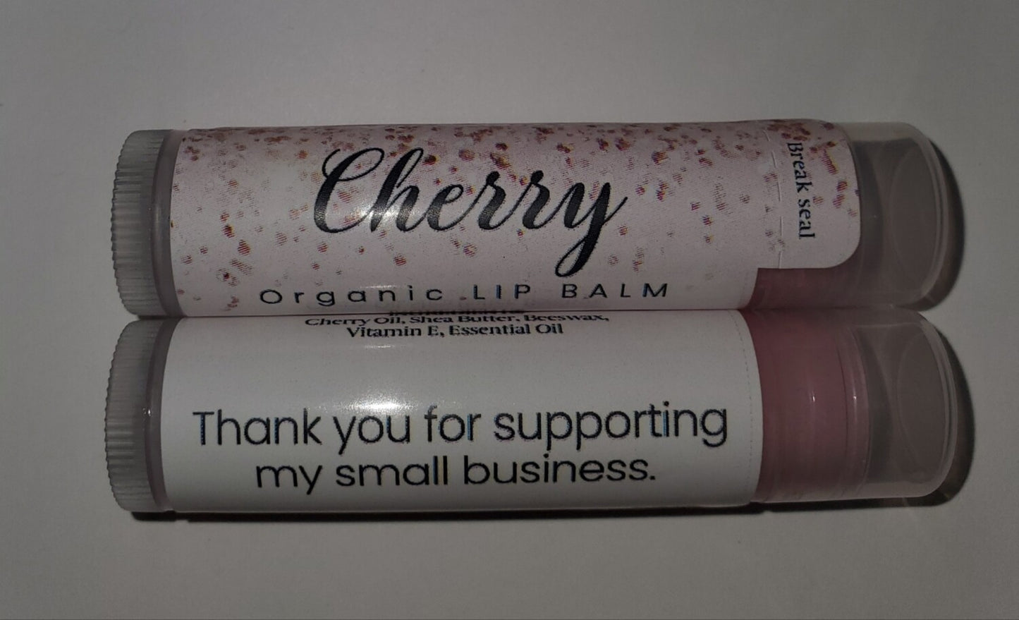 Cherry Organic Lip Balm