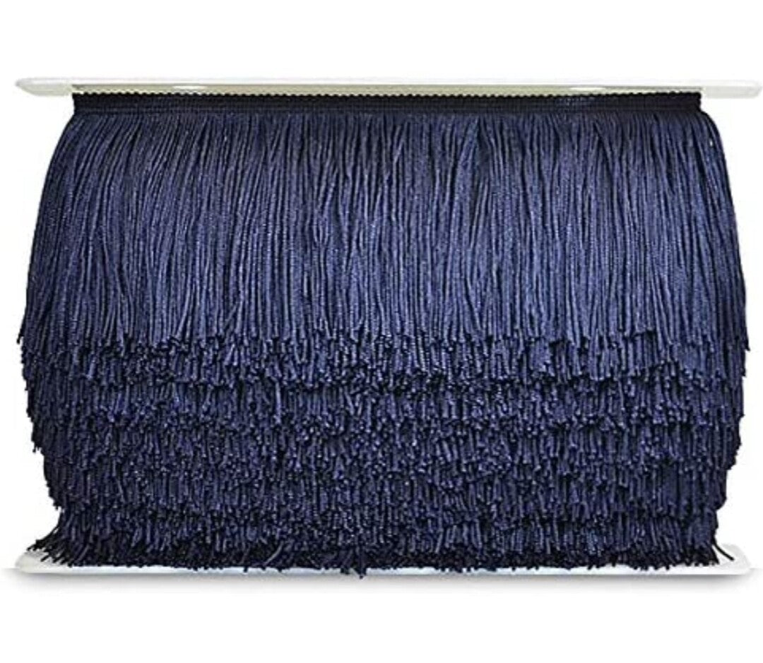 Navy Blue Fringe