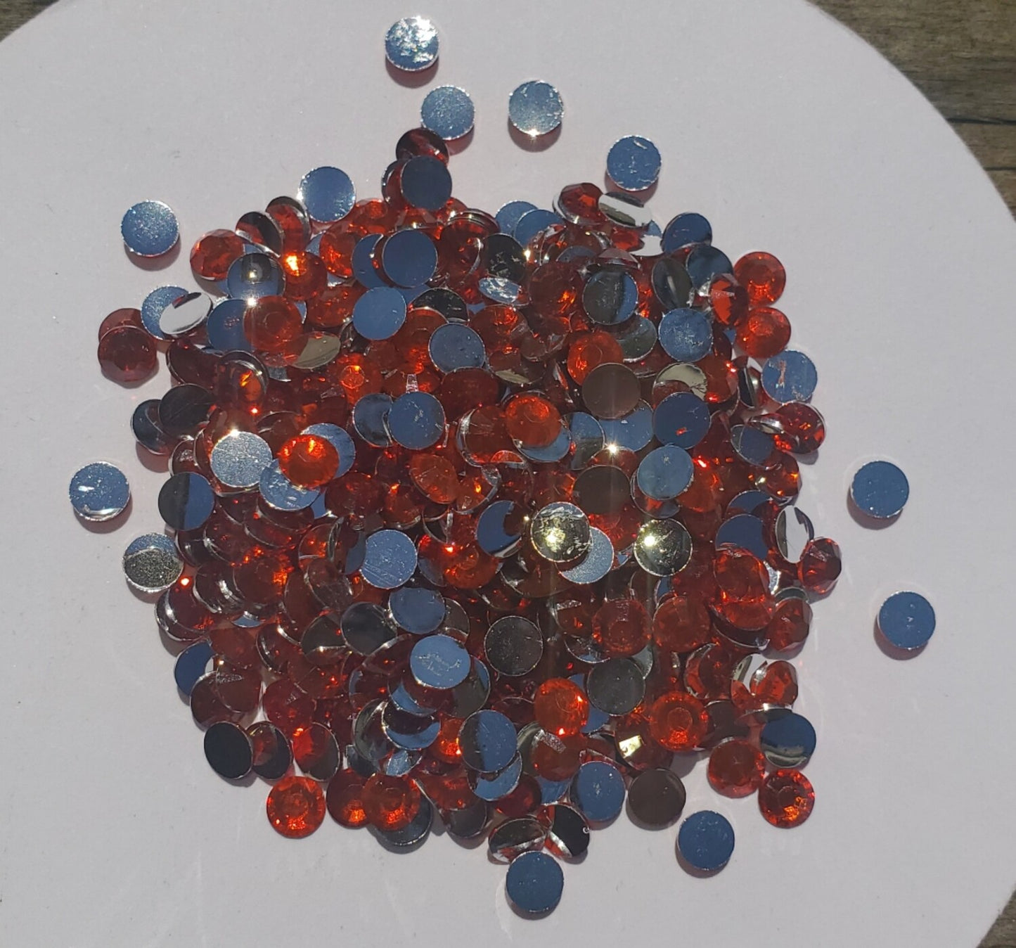 Red SS16 4mm Rhinestones