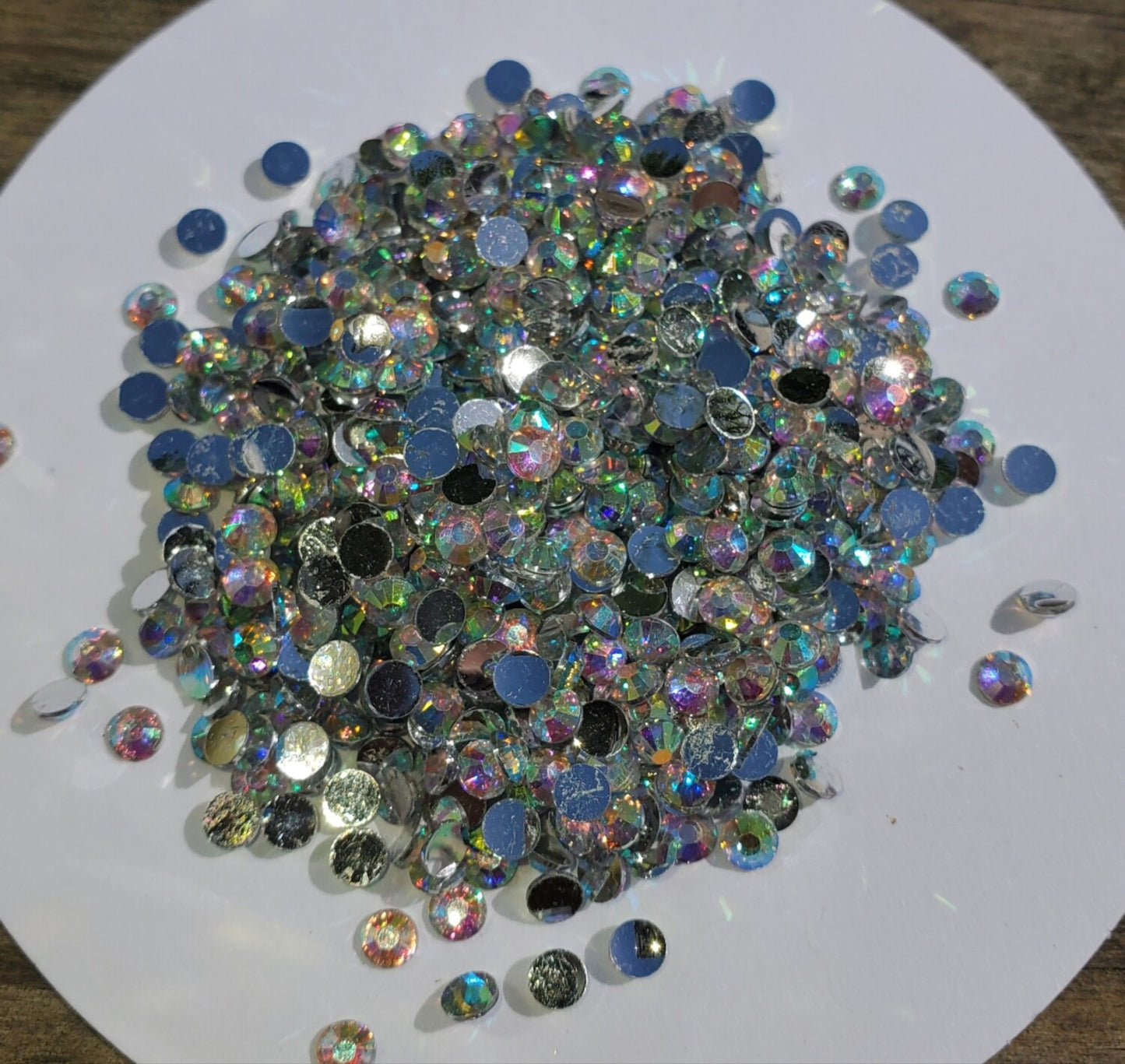 Crystal AB SS10 3mm Rhinestones