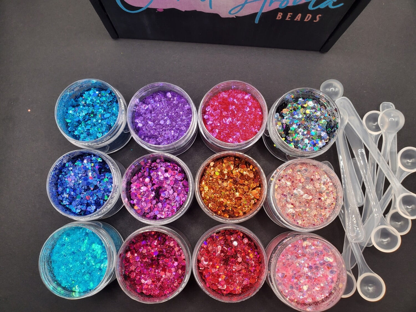 12 Color Glitter Kit