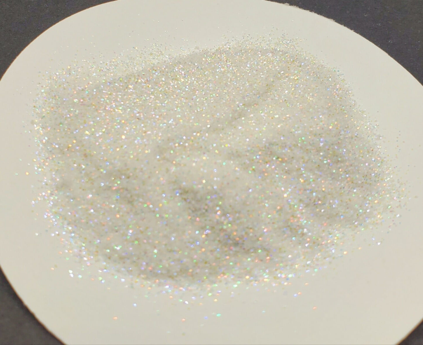 White Iridescent Ultra Fine Glitter