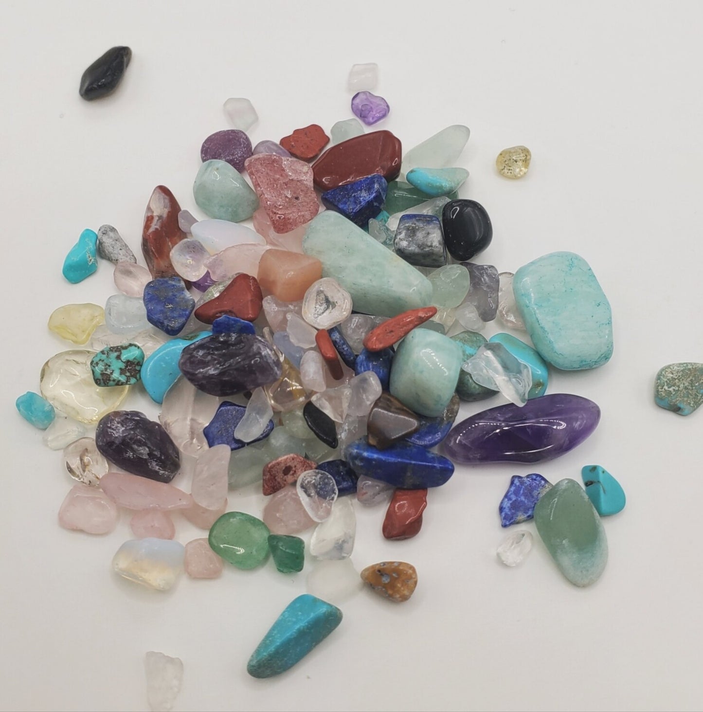 Rainbow Fluorite Chips