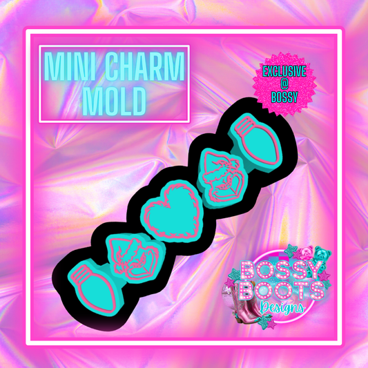 Mean One Mini Charm Mold