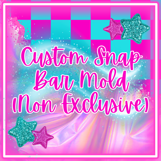 Wax Melt Snap Bar Custom Mold (Non-Exclusive)