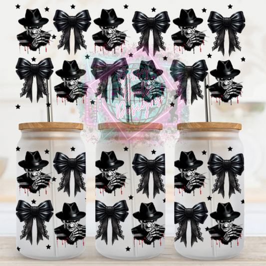16oz UV DTF Cup Wrap-Freddy Bow