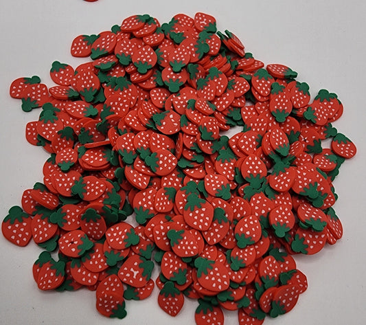 Strawberries Polymer Clay