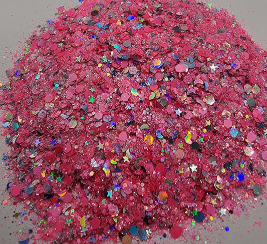 Disco Bubblegum Chunky Mix Glitter