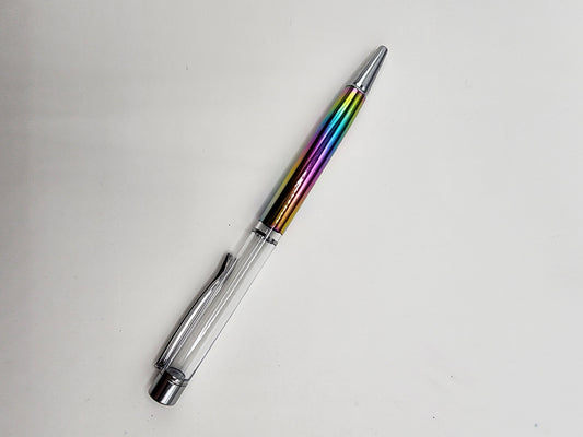 Rainbow Snowglobe Pen