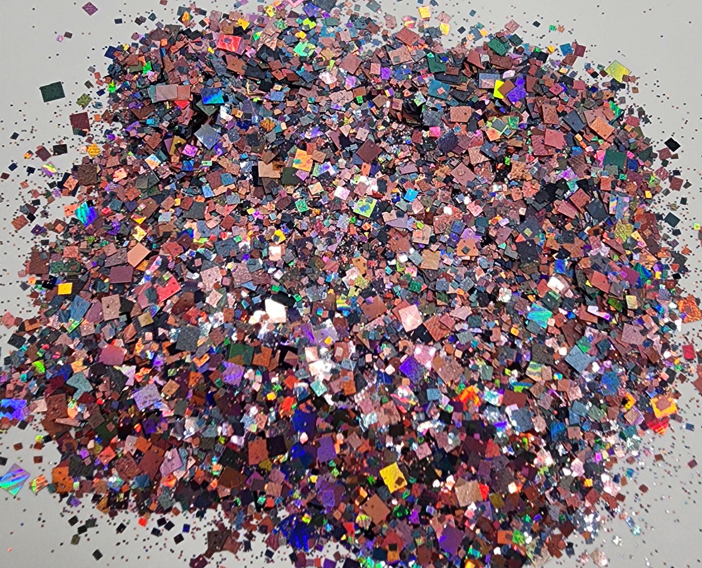 Beer Budget Square Chunky Mix Glitter