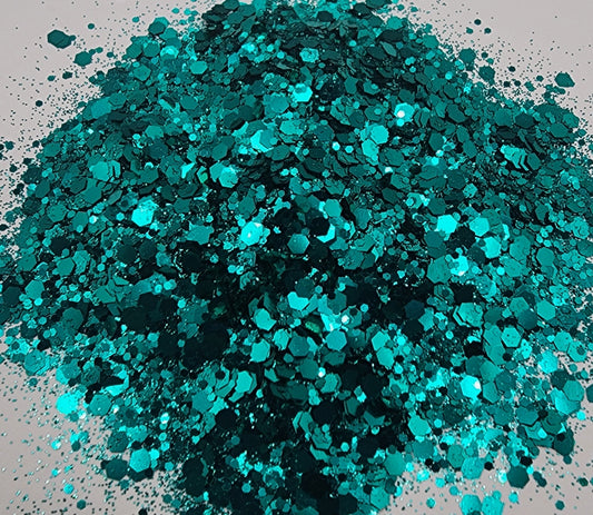 Sea Glass Chunky Mix Glitter