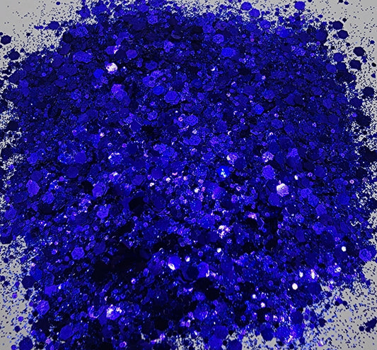 Indigo Dreams Chunky Mix Glitter