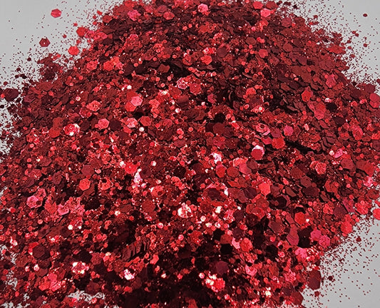 Ruby Chunky Mix Glitter