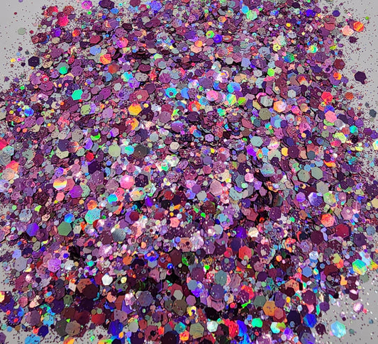 Sofia Holographic Chunky Mix Glitter
